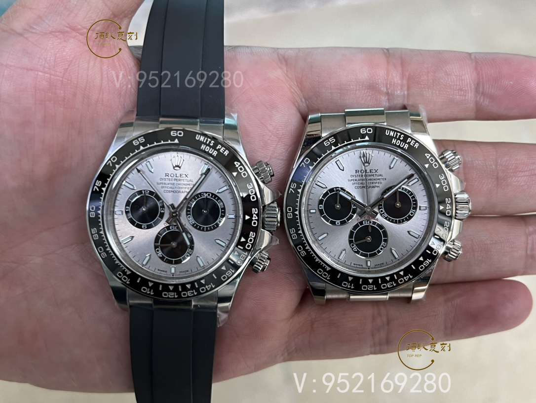 Clean廠C廠復(fù)刻新款勞力士4131機芯水泥灰迪M126519手表對比正品怎么樣-復(fù)刻表