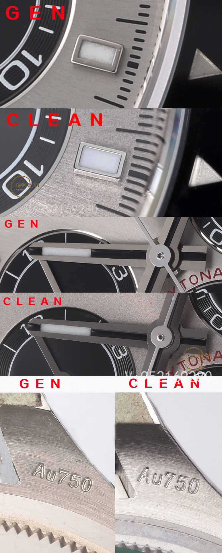 Clean廠C廠復(fù)刻新款勞力士4131機芯水泥灰迪M126519手表對比正品怎么樣-復(fù)刻表