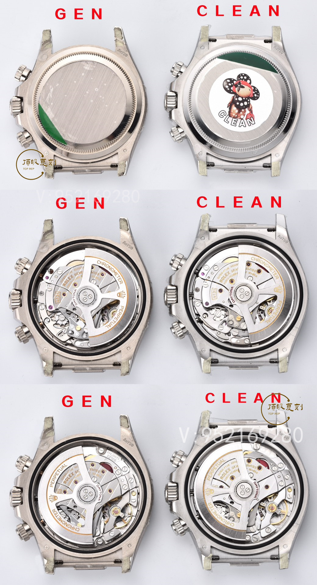 Clean廠C廠復(fù)刻新款勞力士4131機芯水泥灰迪M126519手表對比正品怎么樣-復(fù)刻表