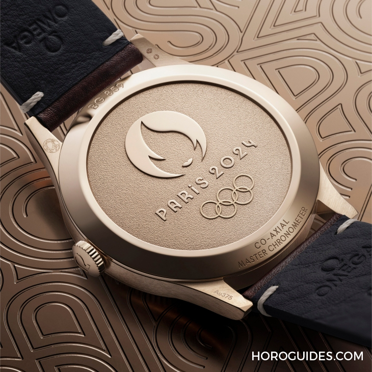 青銅金再現CK 859復古設計,向奧運獎牌致敬! OMEGA加推巴黎2024年奧運會青銅金腕表-復刻表