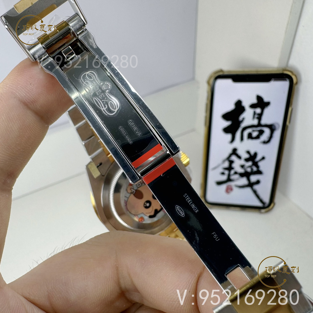 ARF廠新品勞力士配重版格林尼治間金皮蛋圈126713重量多少-復刻表