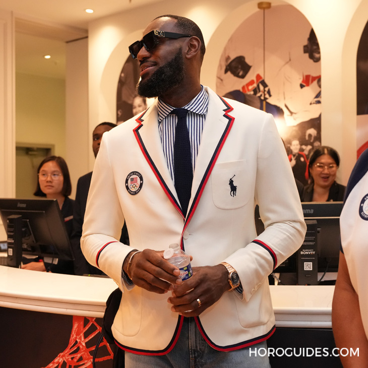 直擊 ! 名人現身2024巴黎奧運戴什么表-復刻表