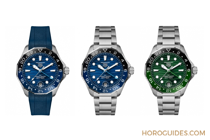 潛水猛將升級! TAG HEUER推出全新Aquaracer Professional 300日期腕表與GMT腕表-復(fù)刻表