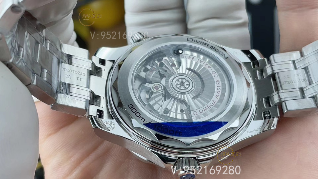 VS廠歐米茄海馬300復(fù)刻8800機(jī)芯如何,是一體機(jī)嗎-復(fù)刻表