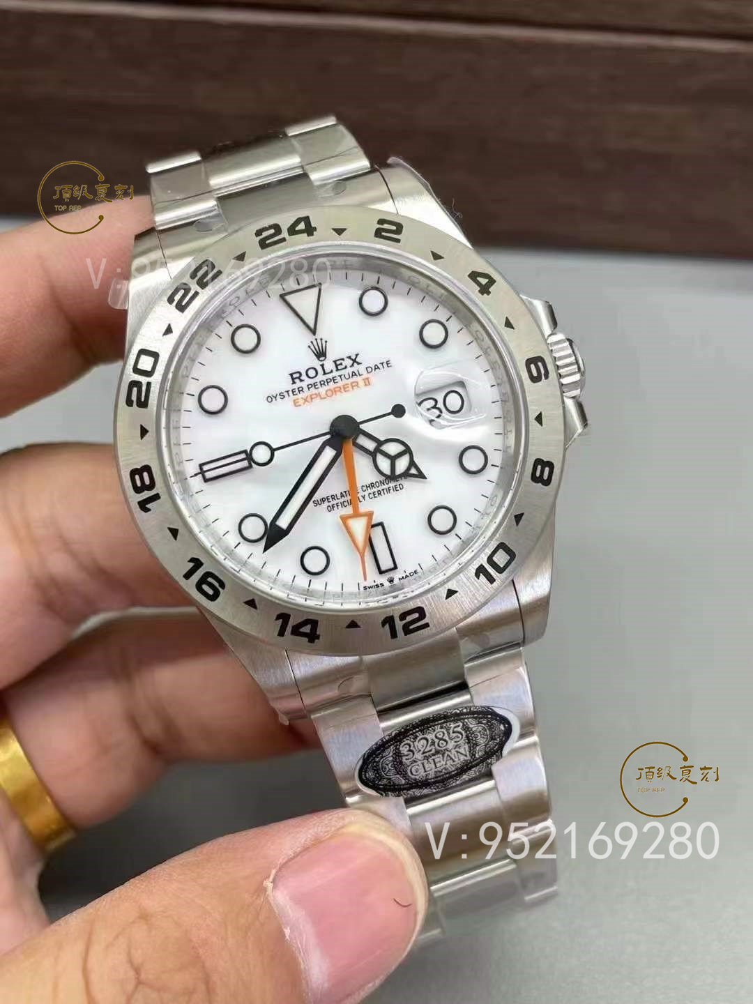 C廠Clean廠勞力士探險家42mm探二復(fù)刻表評測:丹東3285機(jī)芯的精細(xì)工藝-復(fù)刻表