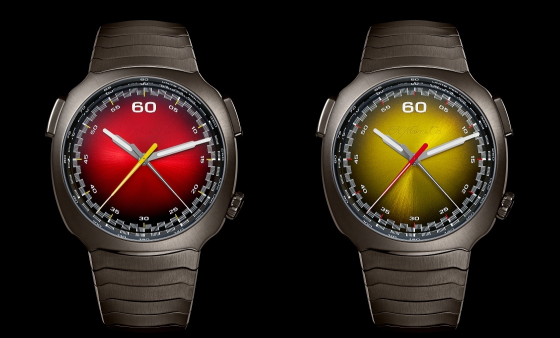 紅黃雙杰，競速新章|H. MOSER & CIE.推出Streamliner自動飛返計時秒表Alpine限量版-復刻表