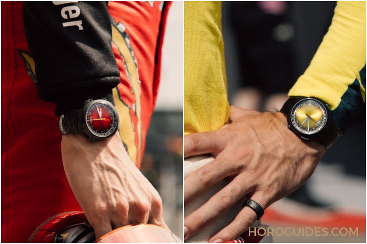 紅黃雙杰，競速新章|H. MOSER & CIE.推出Streamliner自動飛返計時秒表Alpine限量版-復刻表