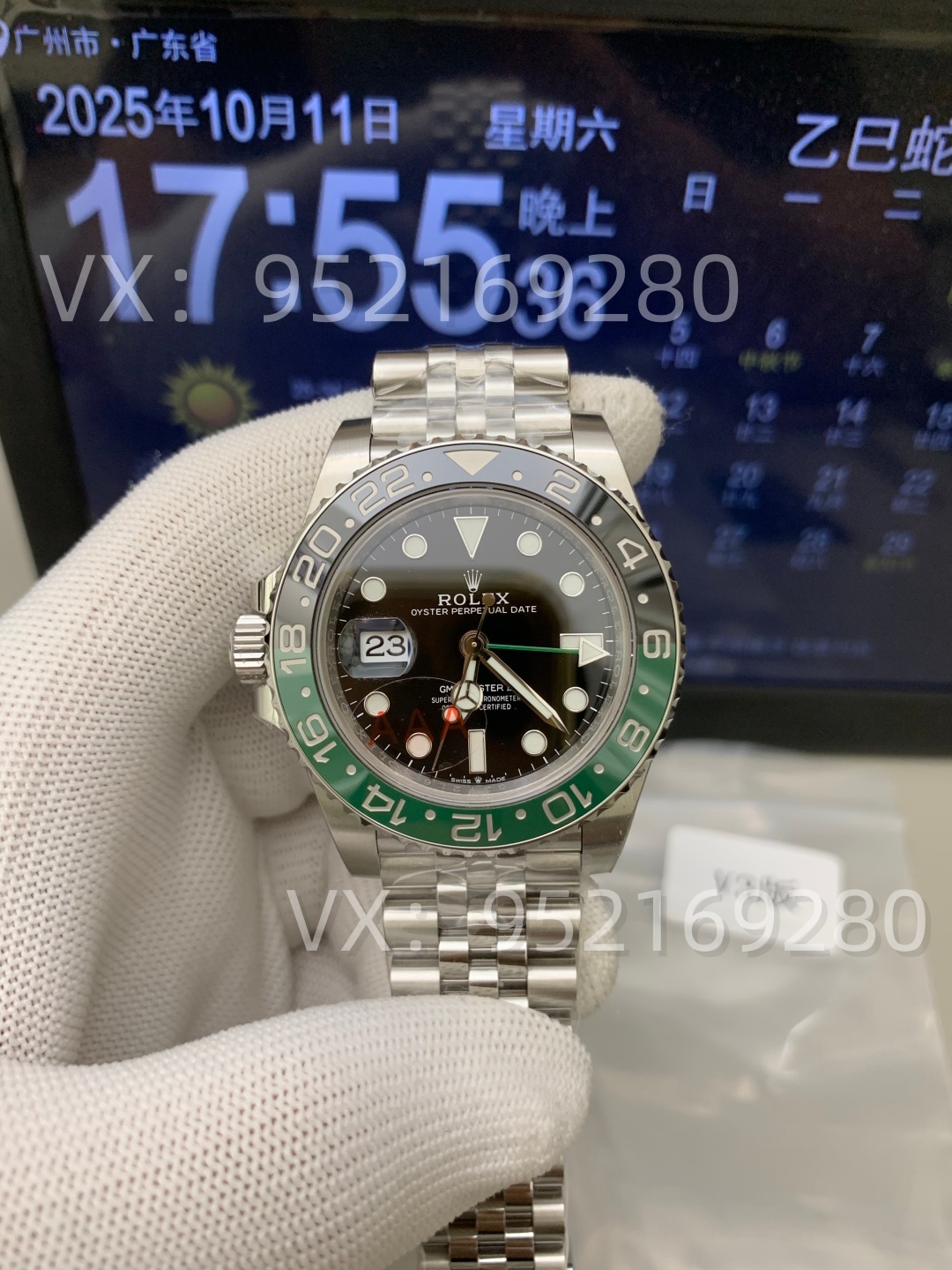 VS廠勞力士雪碧圈左撇子M126720VTNR-0001腕表V3版評測-復刻表