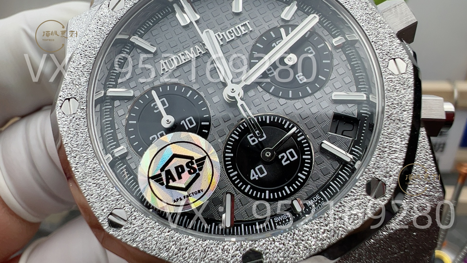 APS廠AP愛彼26240熊貓計時霜金腕表做工怎么樣,4401一體機-復(fù)刻表