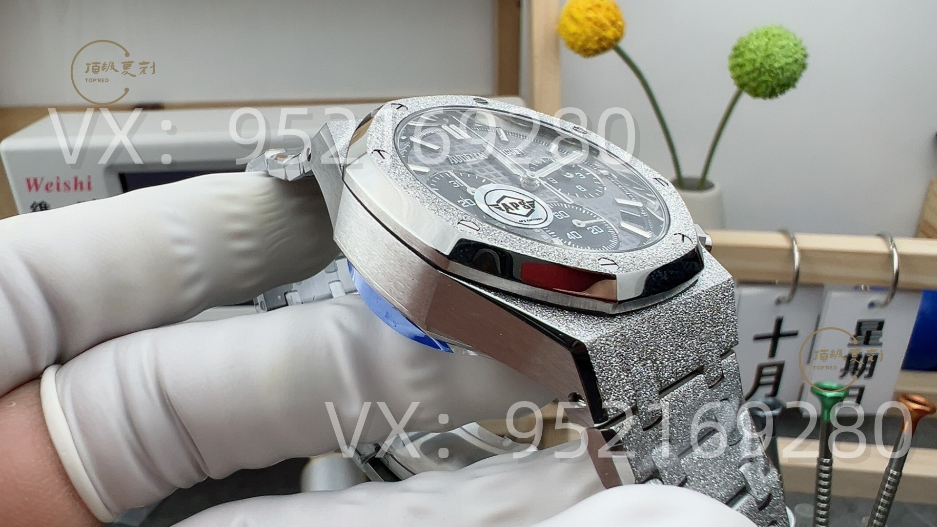 APS廠AP愛彼26240熊貓計時霜金腕表做工怎么樣,4401一體機-復(fù)刻表